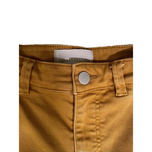 Everlane The Straight Leg Crop in Rust/ Clay Size 0 - Picture 2 of 3